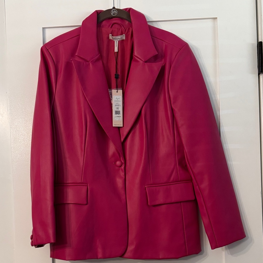 BCBGeneration Fuchsia Blazer Jacket